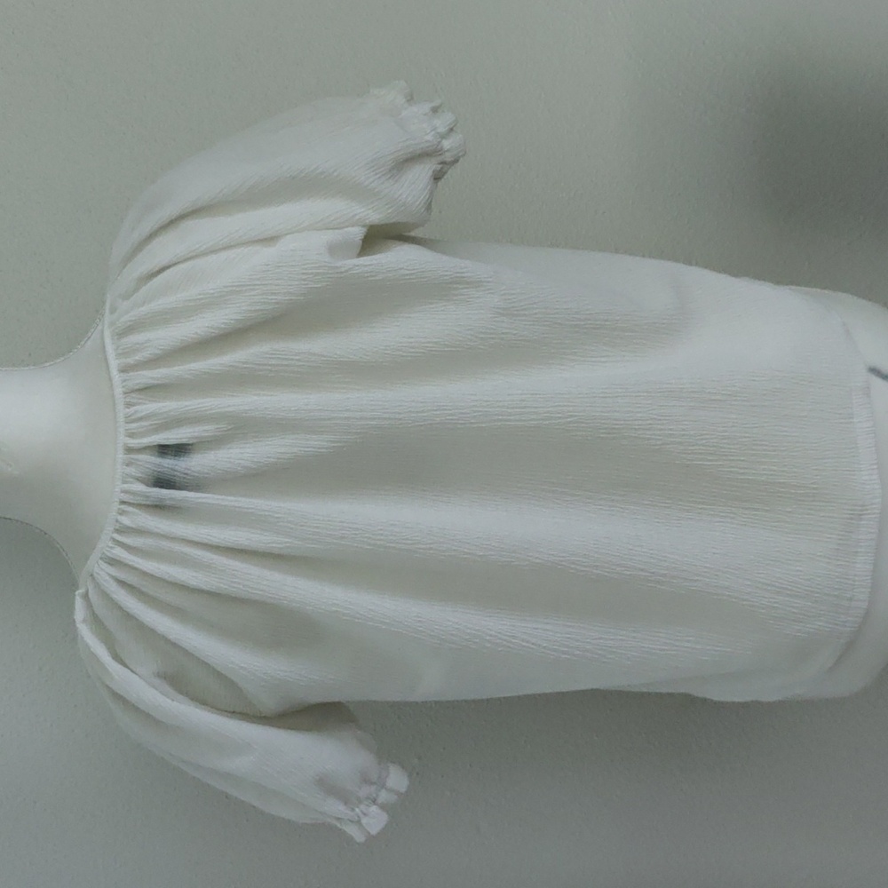 Madewell white gauze top - Picture 6 of 9